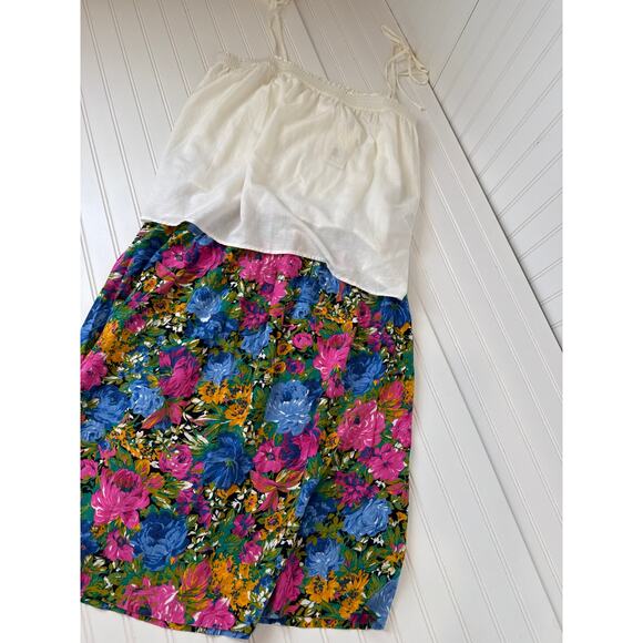NWT Levi’s & Liz Baker Floral A-Line Skirt & Swing Cami Tank Bundle Size XXL - Picture 1 of 7
